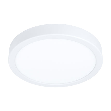 Eglo EU Fueva 6-Z Smart Control RGB IP44 Plastic Round Ceiling Light, 21.1cm White