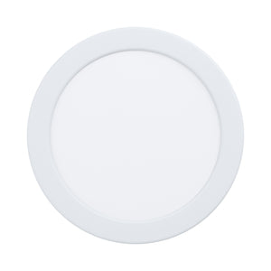 Eglo EU Fueva 6 White LED Round Recessed Ceiling Light, 16.8cm