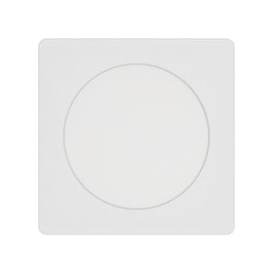 Eglo EU Fueva 6 White LED Square Recessed Ceiling Light, 11.9cm