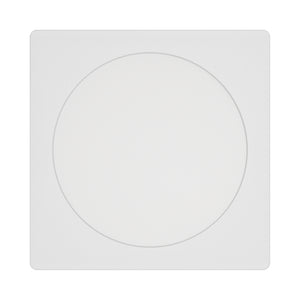 Eglo EU Fueva 6 White LED Square Recessed Ceiling Light, 16.6cm