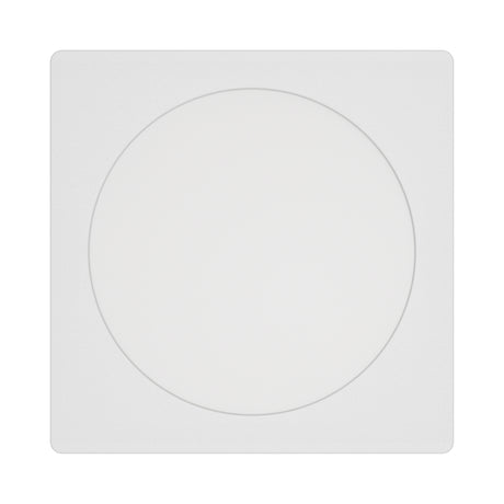 Eglo EU Fueva 6 White LED Square Recessed Ceiling Light, 16.6cm