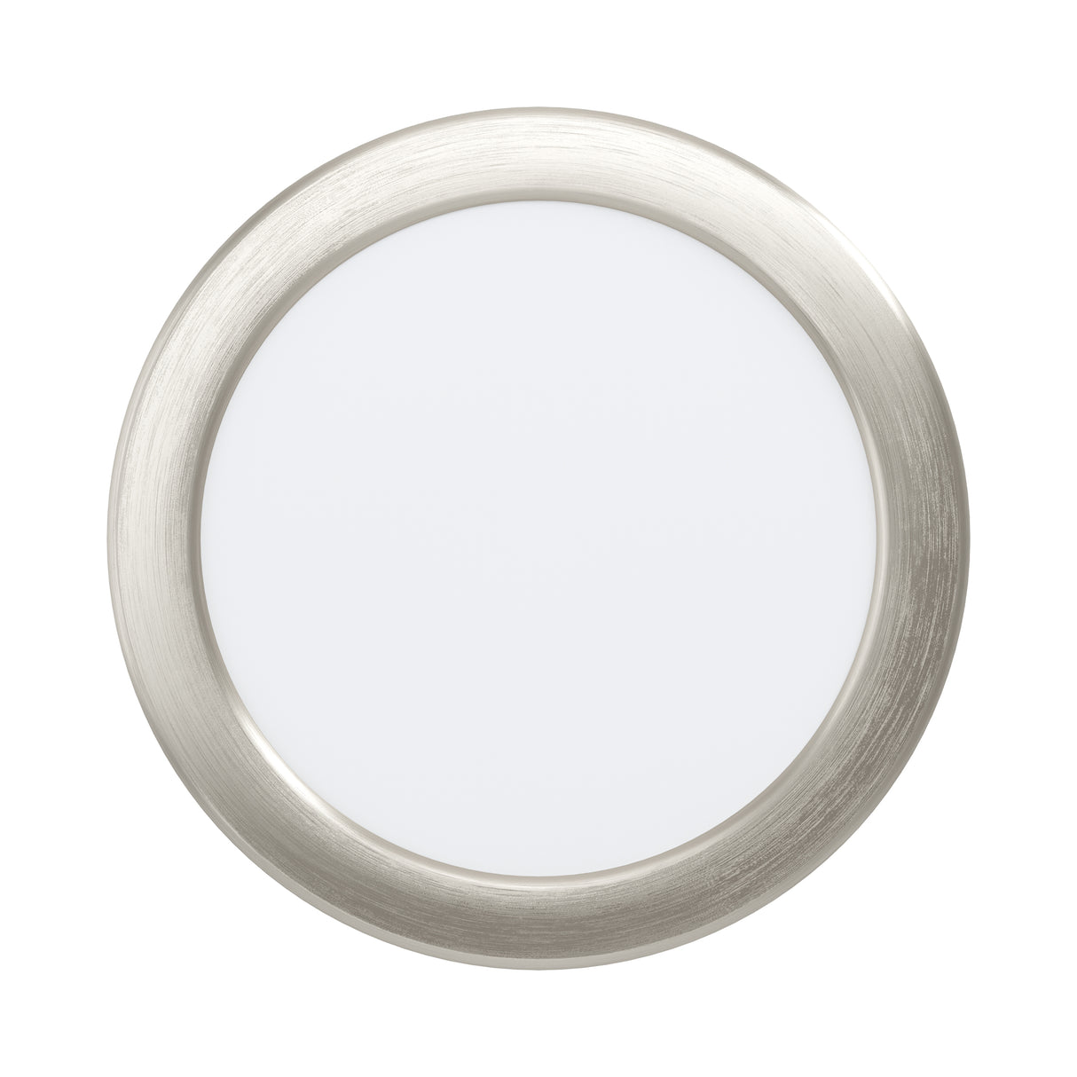 Eglo EU Fueva 6 Satin Nickel LED Round Recessed Ceiling Light, 16.8cm