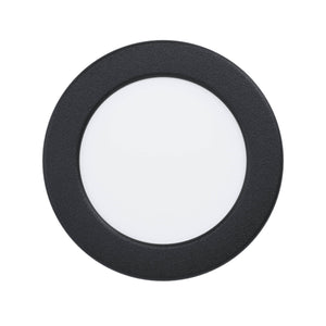 Eglo EU Fueva 6 Recessed LED Light Black 11.7cm