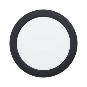 Eglo EU Fueva 6 Recessed LED Light Black 16.6cm