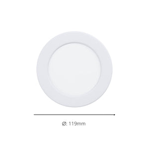 Eglo EU Fueva 6 Recessed LED Light White 11.7cm