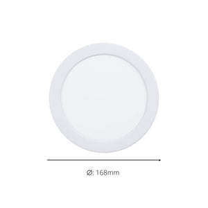 Eglo EU Fueva 6 Recessed LED Light White 16.6cm