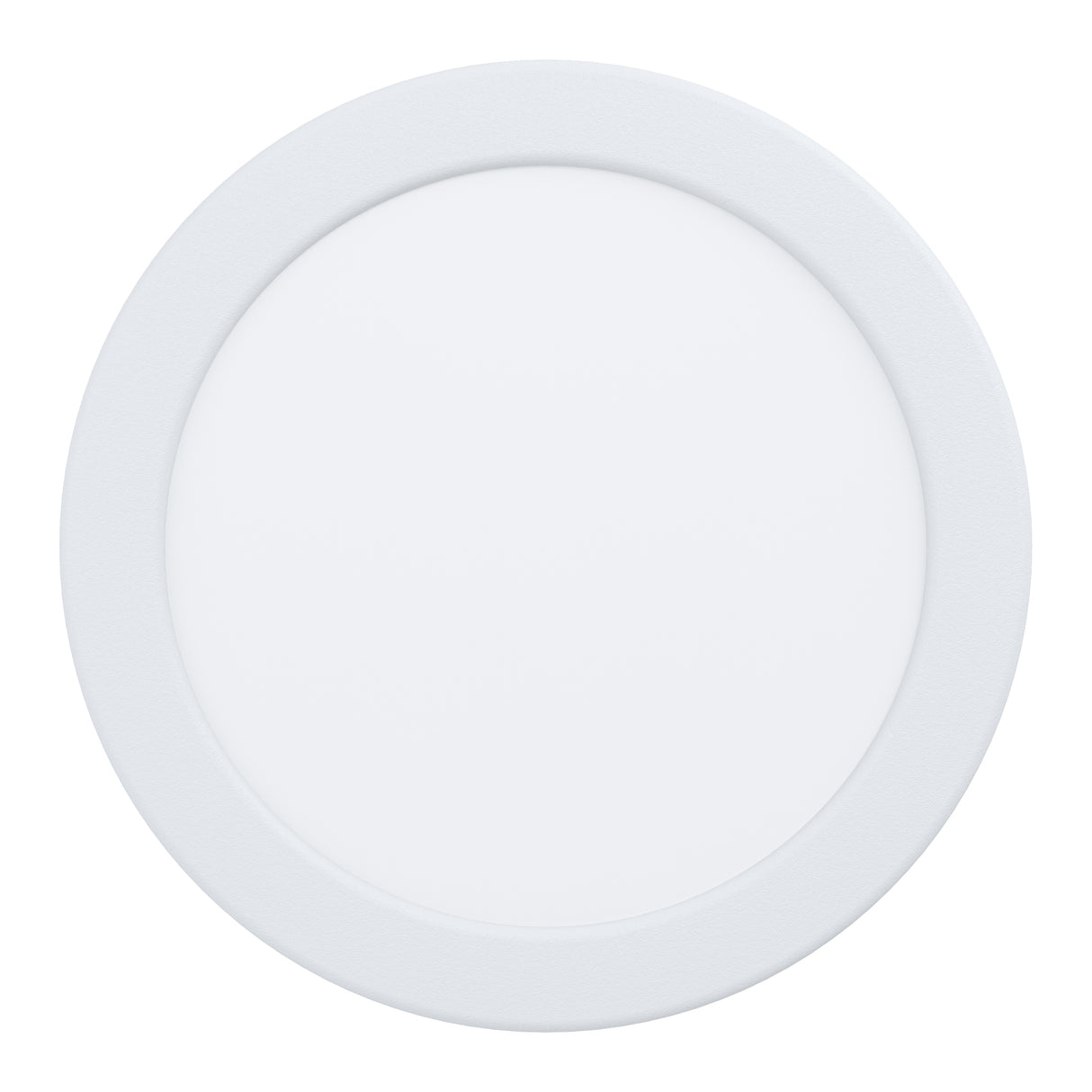 Eglo EU Fueva 6-Z Smart Control RGB IP44 Plastic Round Recessed Light, 16.8cm White