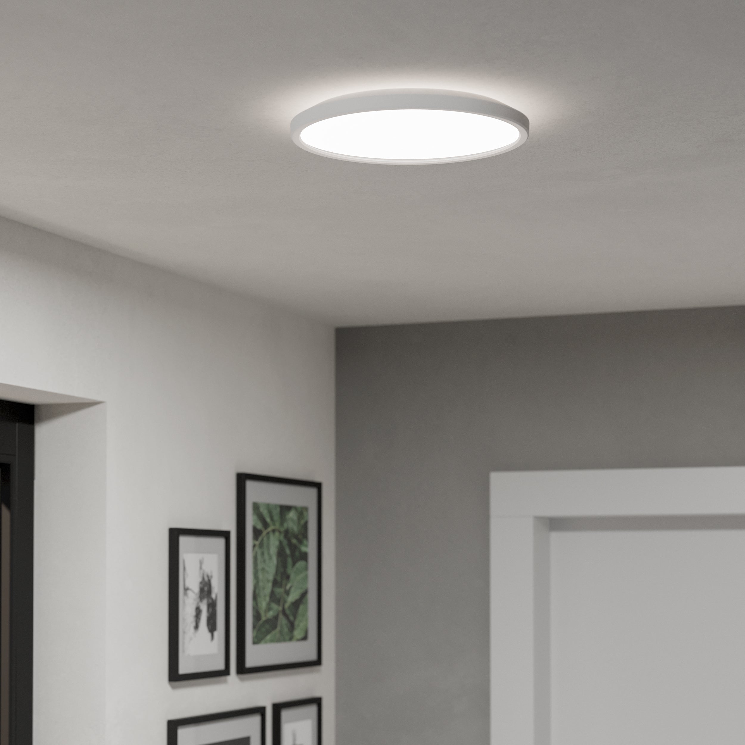 Eglo EU VERNHAM Pendant Ceiling Light – Black Steel with Smoked Glass Shades, E27, Height Adjustable, Indoor Lighting