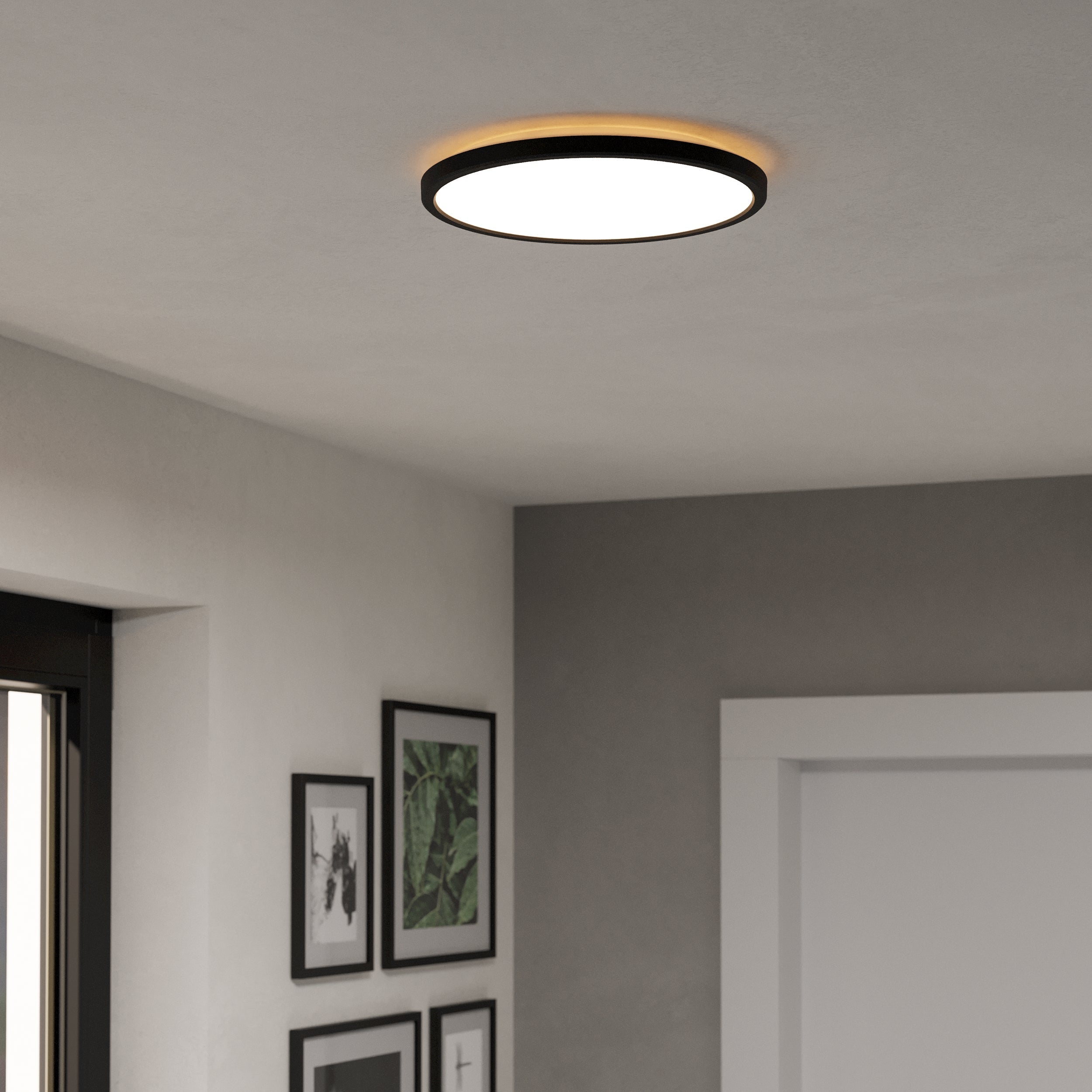 Eglo EU Carlton-P Light Green Metal 1 Light Ceiling Pendant, (D) 31cm