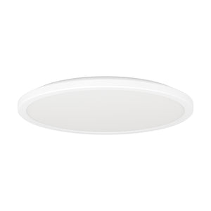 Eglo EU Rovito-Z Smart Control White Round Plastic LED Ceiling Light, 38.9cm