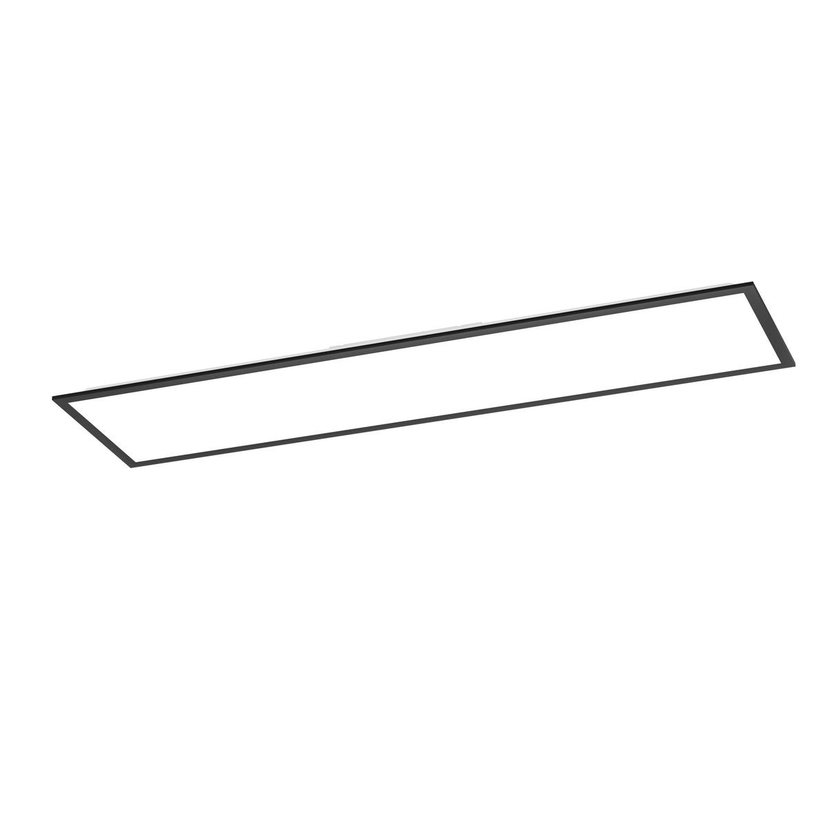 Eglo EU Moradillo Black Steel LED Ceiling Light, 29.5 x 119.5cm, Tricolour