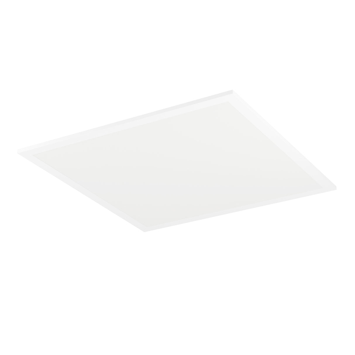 Eglo EU Moradillo White Steel LED Ceiling Light, 39.3 x 39.3cm, Tricolour