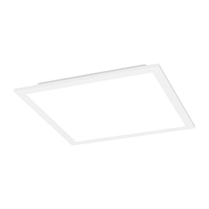 Eglo EU Moradillo-Z White Steel LED Smart Control Ceiling Light, 29.5 x 29.5cm