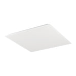 Eglo EU Moradillo-Z White Steel LED Smart Control Ceiling Light, 59.5 x 59.5cm product image - Endon Lighting from First Light Direct with great prices and fast UK delivery