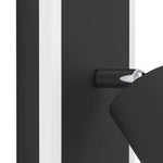 Eglo EU Rimbocchi 1 Black Steel Modern Single Wall Light