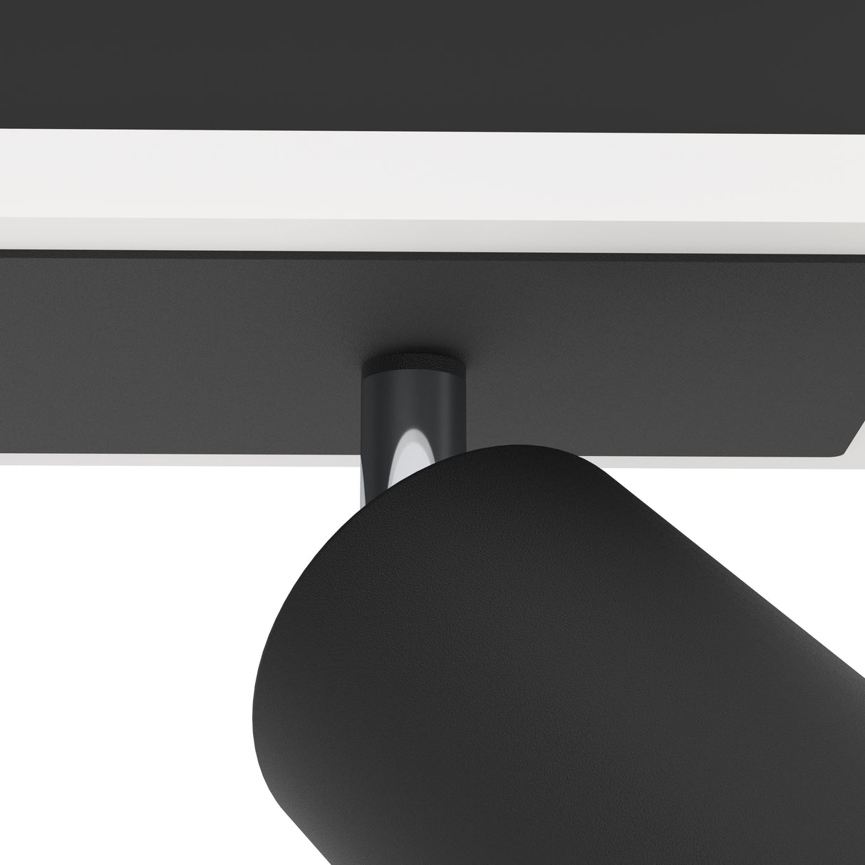 Eglo EU Rimbocchi 1 Black Steel Modern 2 Light Spotlight