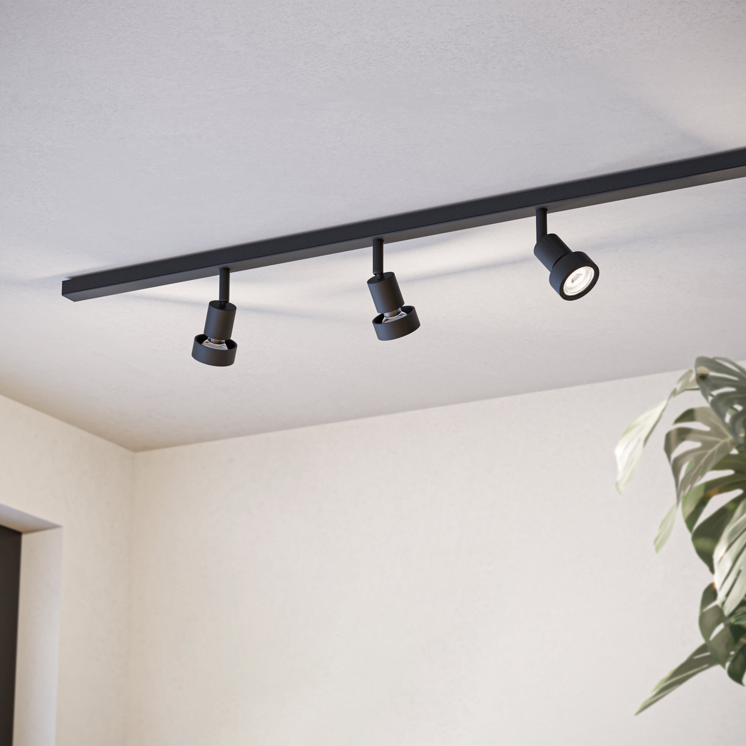 Eglo EU Camacho Steel & Wood LED Ceiling Light product image - Endon Lighting from First Light Direct with great prices and fast UK delivery
