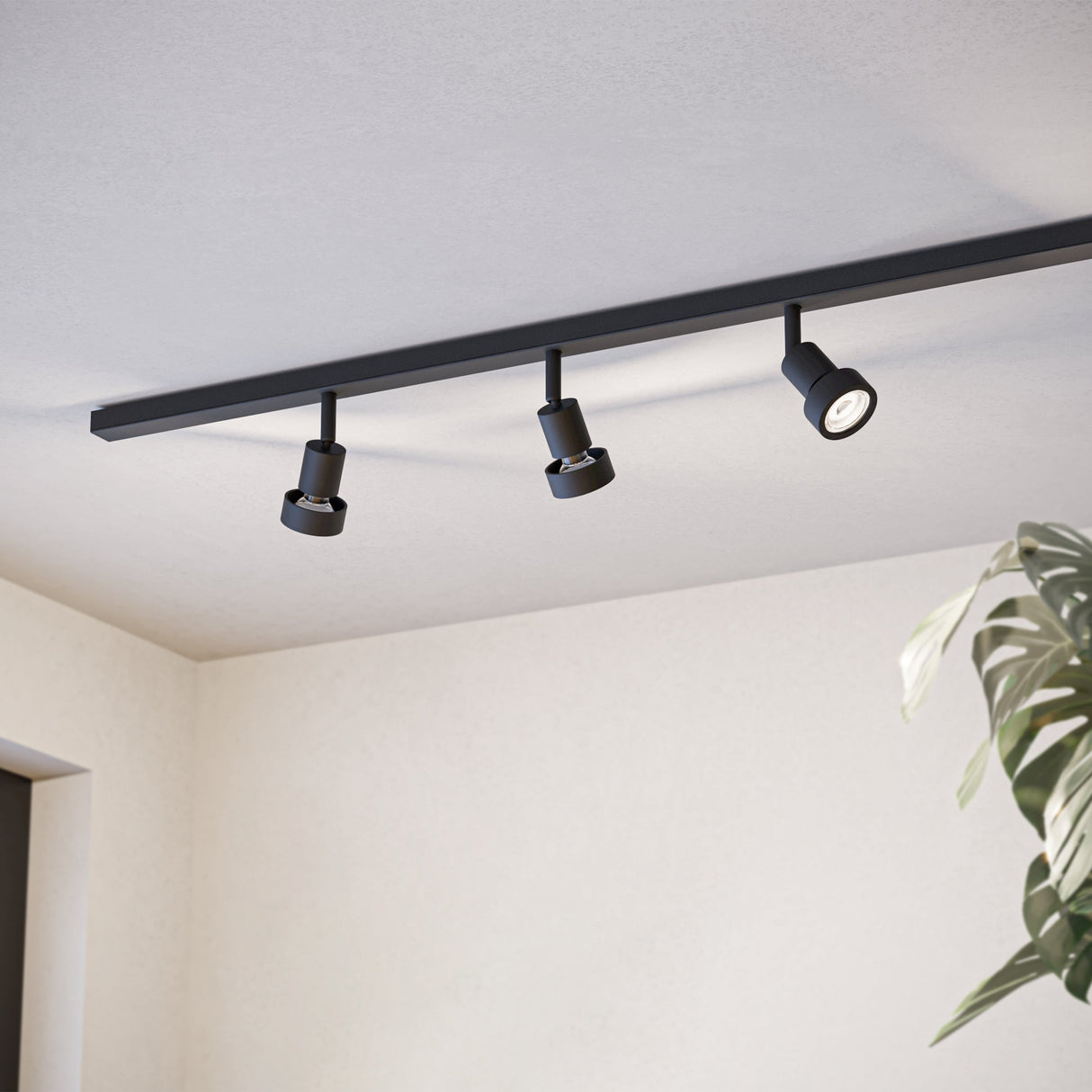 Eglo EU Camacho Steel & Wood LED Ceiling Light