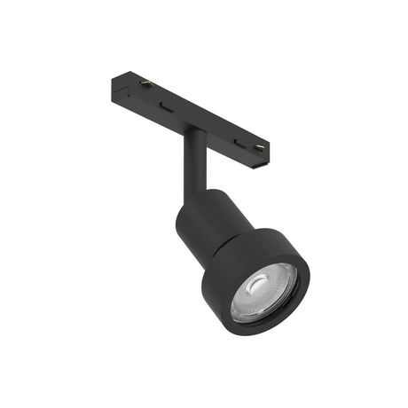 Eglo EU EASYT Spot Ring – Black GU10 Track Spotlight, Adjustable Indoor Track Lighting Component