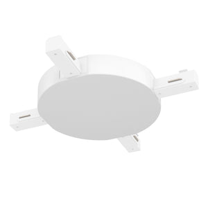 Eglo EU EASYT Track Feeder – White, Power Supply Connection, Indoor Track Lighting Accessory