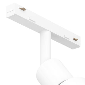 Eglo EU EASYT Spot Ring – White GU10 Track Spotlight, Adjustable Indoor Track Lighting Component