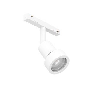 Eglo EU EASYT Spot Ring – White GU10 Track Spotlight, Adjustable Indoor Track Lighting Component