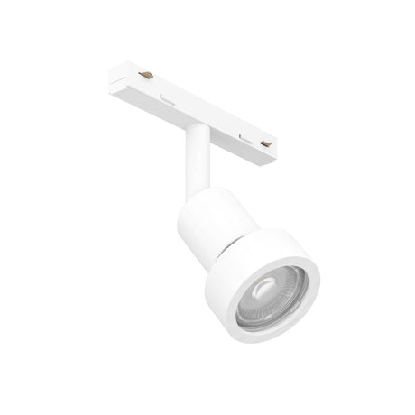 Eglo EU EASYT Spot Ring – White GU10 Track Spotlight, Adjustable Indoor Track Lighting Component
