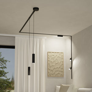 Eglo EU Track Plus Slim Black Spot Light