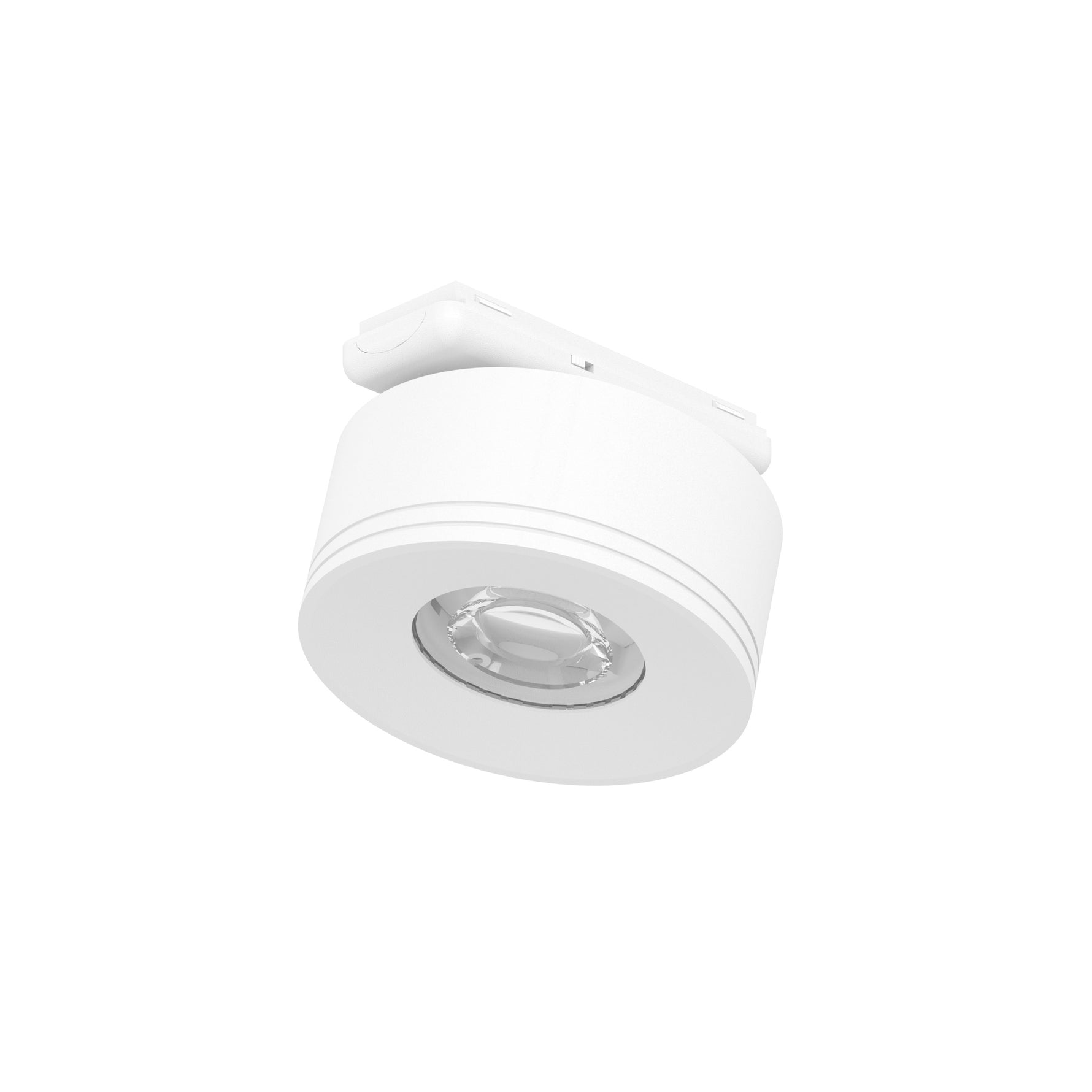 Eglo EU Tplus Wide Spot White Plastic Single Spotlight product image - Endon Lighting from First Light Direct with great prices and fast UK delivery