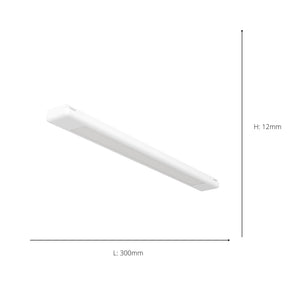 Eglo EU TPLUS Flat Light Track Spot – White Slim LED Panel, Tuneable White, Dimmable, Indoor Track Lighting