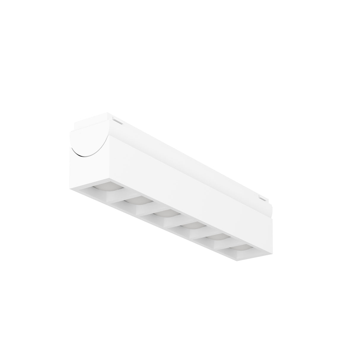 Eglo EU Tplus 6 Lens Ceiling Spotlight White Plastic