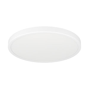 Eglo EU Fueva 6-Z Smart Control RGB IP44 Plastic Round Ceiling Light, 38.9cm White