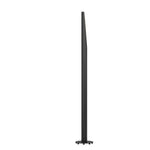 Eglo EU Barbotto Black Steel & Brown LED Floor Lamp