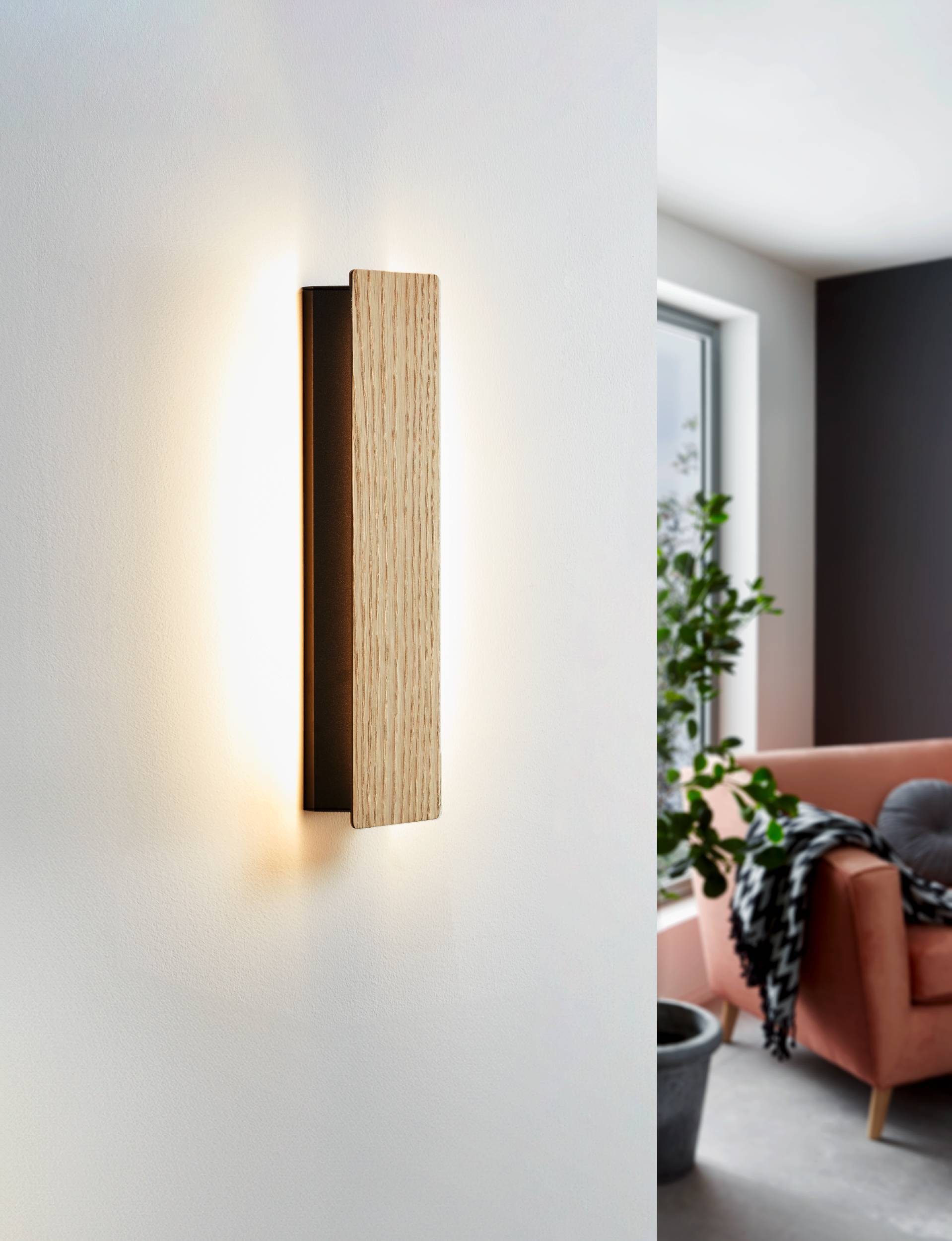 Eglo EU Loretello-Z Smart Control Steel LED RGB Modern Ceiling Light, Black Square product image - Endon Lighting from First Light Direct with great prices and fast UK delivery