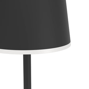Eglo EU Mannera?L Rechargeable Portable LED Outdoor Floor Lamp Black, IP54, Touch Dimmer, 3?Step CCT