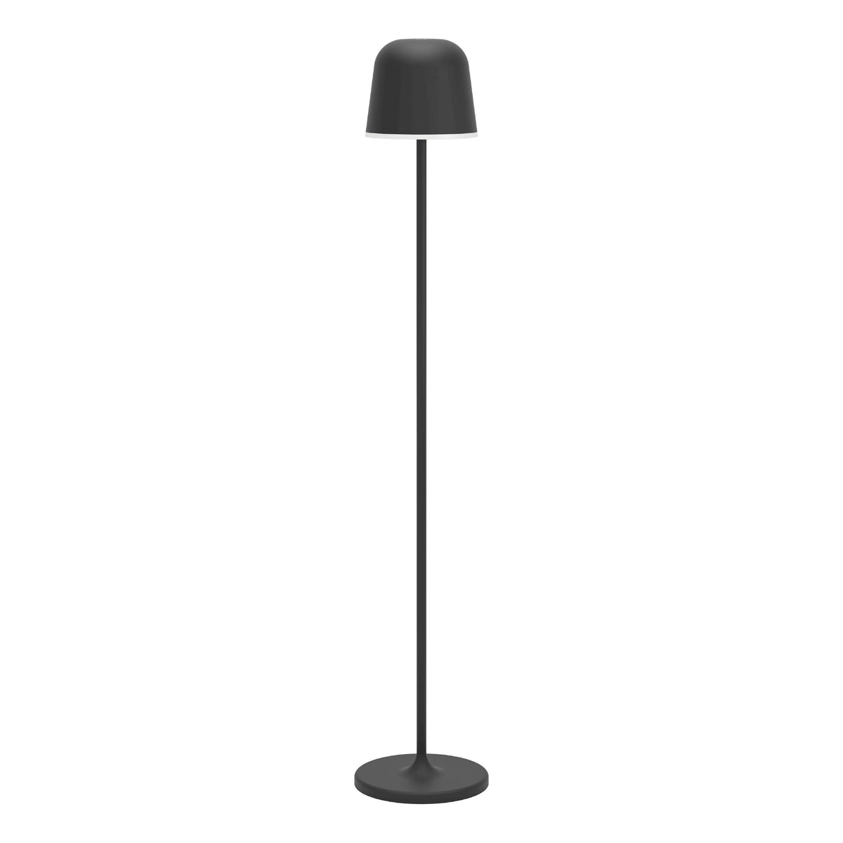 Eglo EU Mannera?L Rechargeable Portable LED Outdoor Floor Lamp Black, IP54, Touch Dimmer, 3?Step CCT