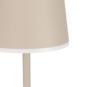 Eglo EU Mannera?L Rechargeable Portable LED Outdoor Floor Lamp Sandy, IP54, Touch Dimmer, 3?Step CCT