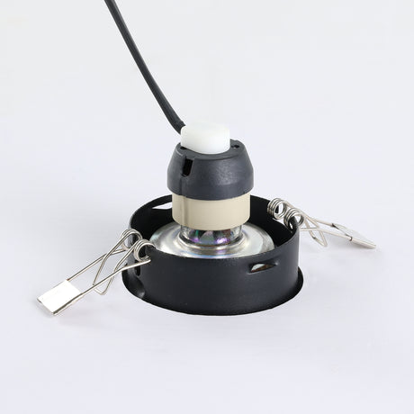 Eglo EU FAVAZZINA Recessed LED Light – Black, Triple GU10, Warm White, Multi?Spot Indoor Ceiling Downlight