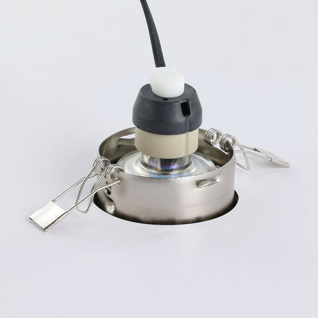 Eglo EU FAVAZZINA Recessed LED Light – Satin Nickel, Triple GU10, Warm White, Multi?Spot Indoor Ceiling Downlight