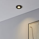 Eglo EU FAVAZZINA Recessed LED Light – Black, Triple GU10, Warm White, IP Rated, Indoor Ceiling Downlight