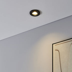 Eglo EU FAVAZZINA Recessed LED Light – Black, Triple GU10, Warm White, IP Rated, Indoor Ceiling Downlight