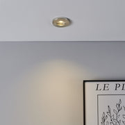 Eglo EU FAVAZZINA Recessed LED Light – Satin Nickel, Triple GU10, Warm White, IP Rated, Multi?Spot Indoor Ceiling Downlight