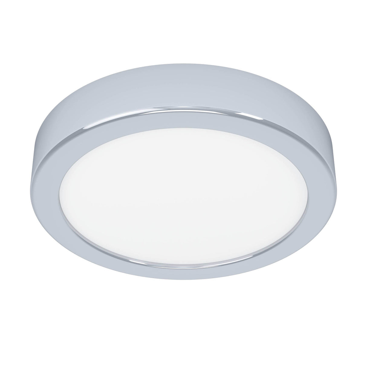 Eglo EU Fueva 6 Round LED Ceiling Light Chrome 16.5cm