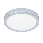 Eglo EU Fueva 6 Round LED Ceiling Light Chrome 21cm product image - Endon Lighting from First Light Direct with great prices and fast UK delivery