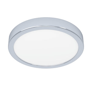 Eglo EU Fueva 6 Round LED Ceiling Light Chrome 21cm