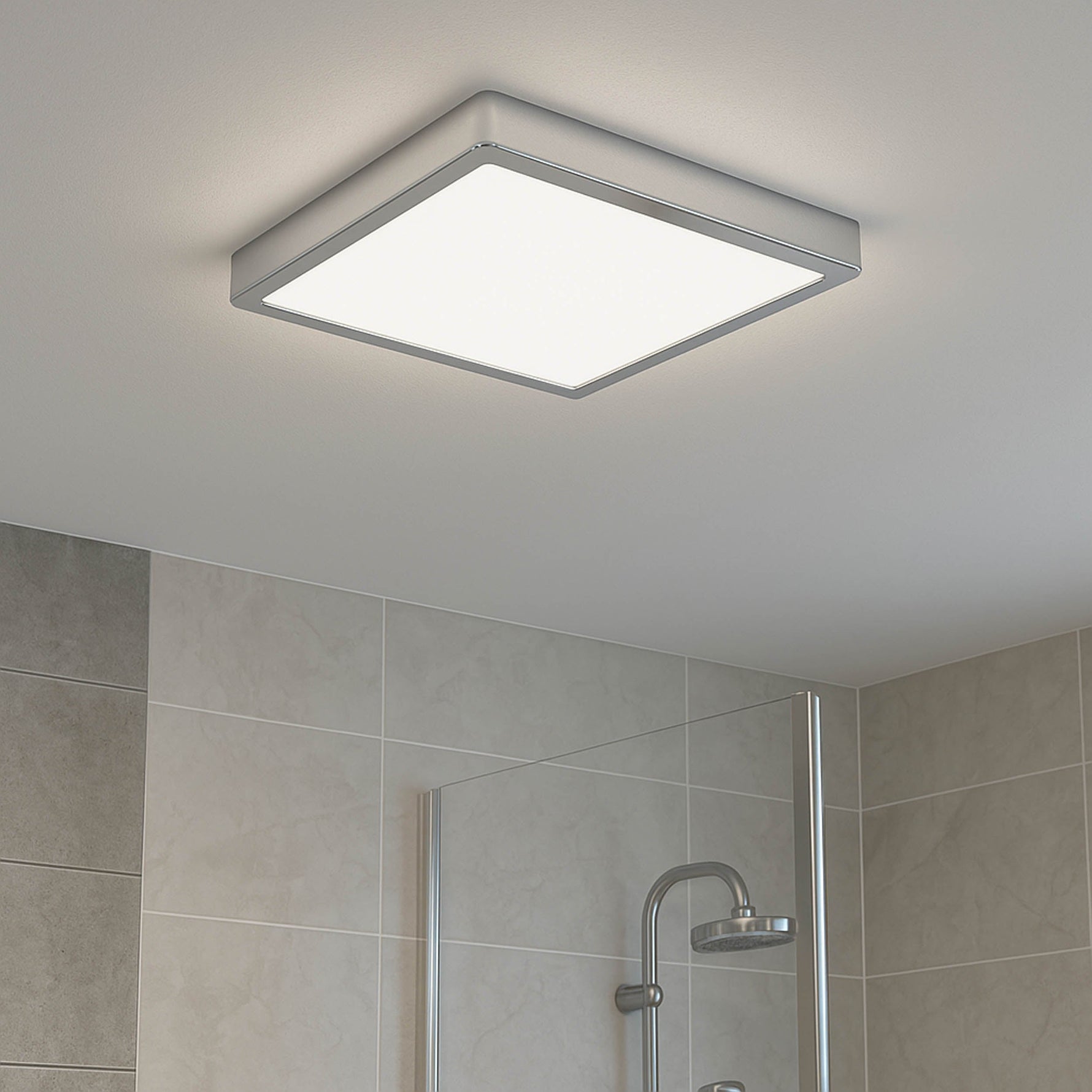 Eglo EU Fueva 6 LED Ceiling Light White Round Ultra?Slim Profile 211mm product image - Endon Lighting from First Light Direct with great prices and fast UK delivery