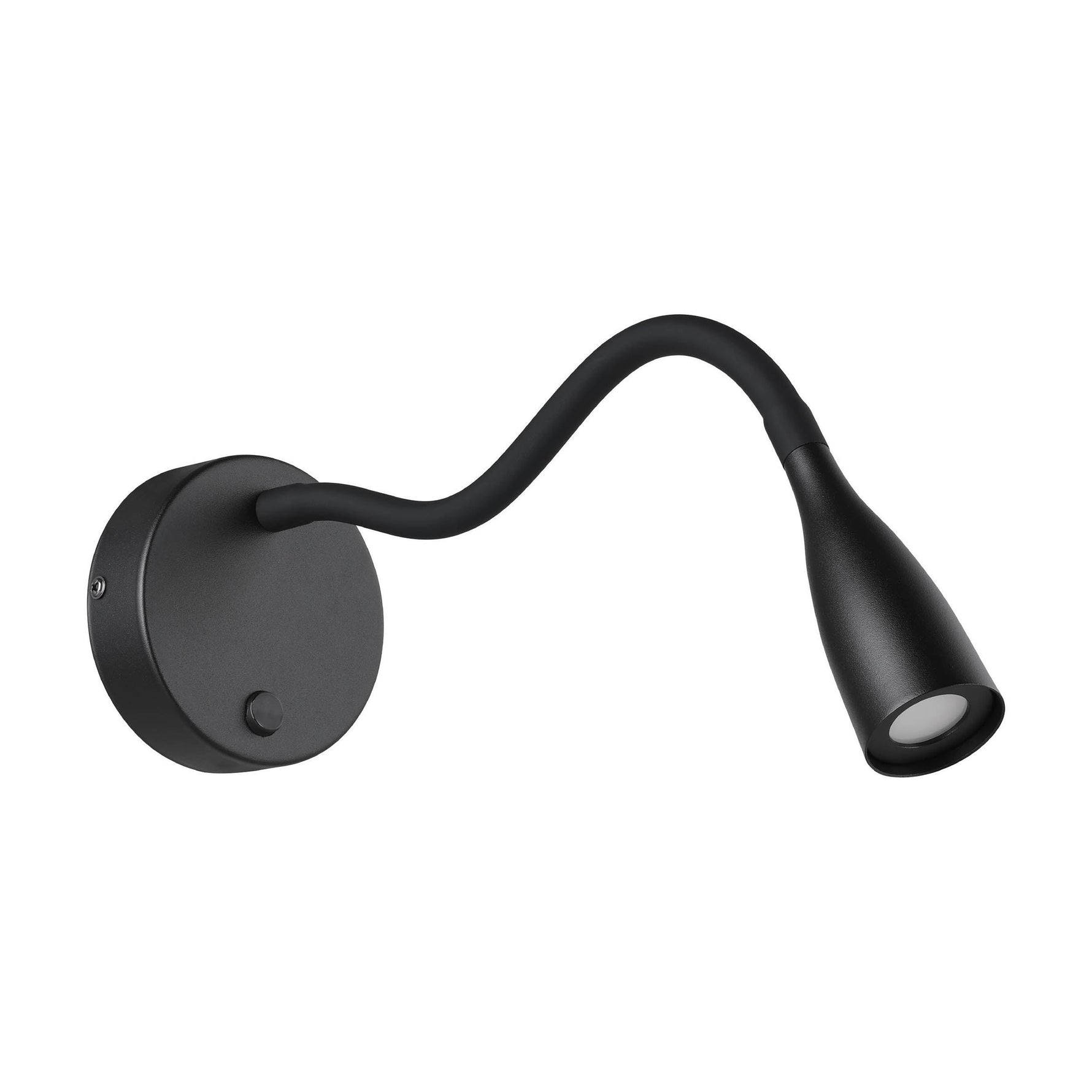 Eglo EU Olivandino LED Wall Light White Steel with Flexible Reading Arm, Warm White 3000K product image - Endon Lighting from First Light Direct with great prices and fast UK delivery