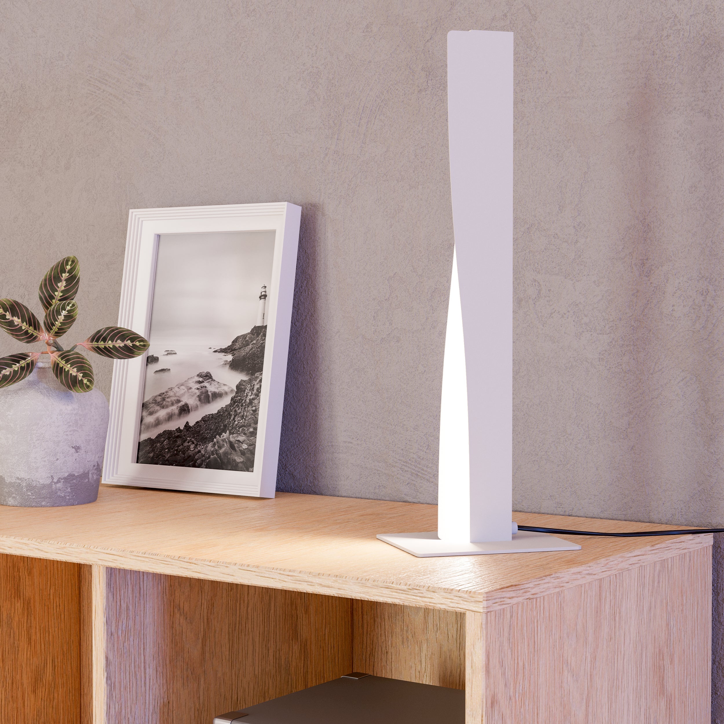 Eglo EU Lazaras Aluminium & Steel LED Ceiling Light product image - Endon Lighting from First Light Direct with great prices and fast UK delivery