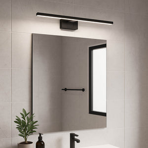 Eglo EU Conettilla LED Mirror Light Black Linear 40cm with CCT and IP44