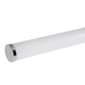 Eglo EU Ramola LED Bathroom Mirror Light Chrome & White with CCT and IP44, Wide 60 cm